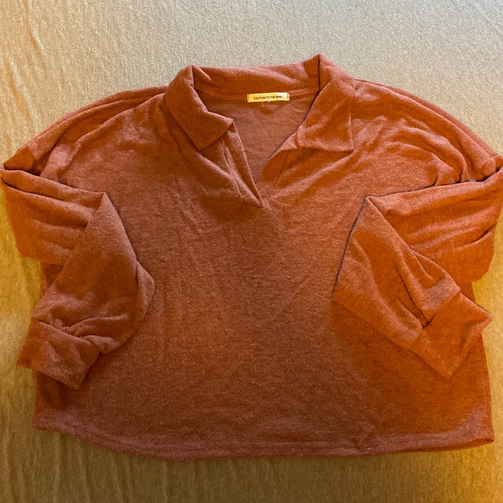 Juniors long sleeve shirt